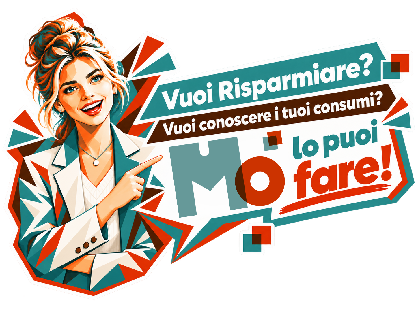 Vuoi risparmiare? Vuoi conoscere i tuoi consumi? Mò lo puoi fare!